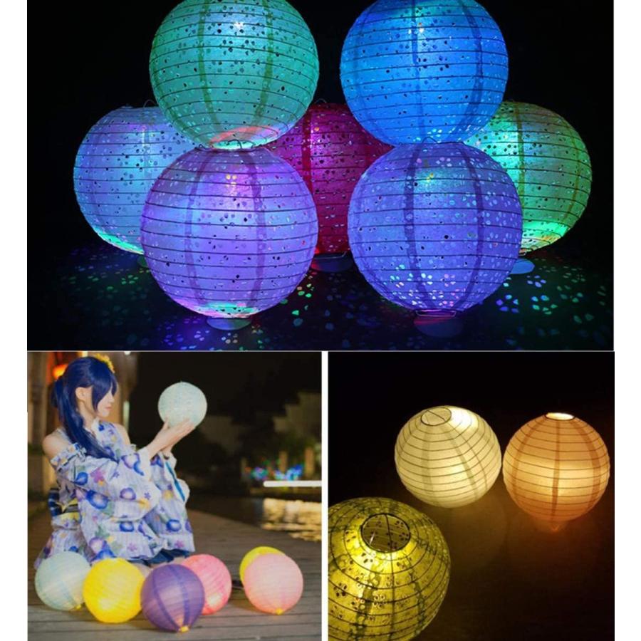 提灯 お盆 紙ちょうちん 透かし彫り 祭り飾り 楕円 丸型 紙提灯