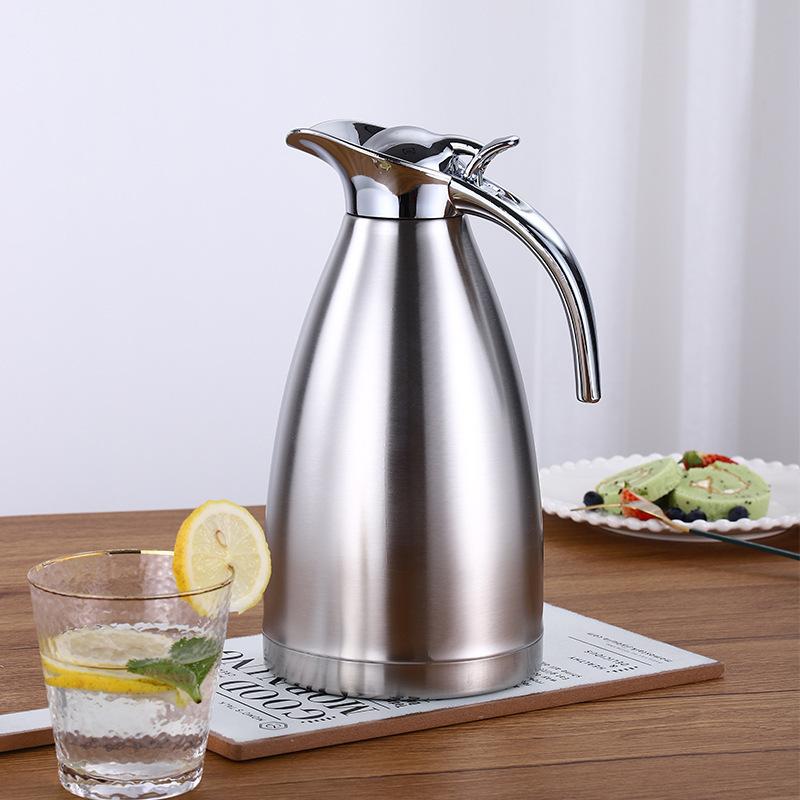 1500ML ステンレスポット 保温ポット 冷水ポット 卓上ポット 1.5 1500ML ステンレスポット 保温ポット 冷水ポット 卓上ポット 1.5