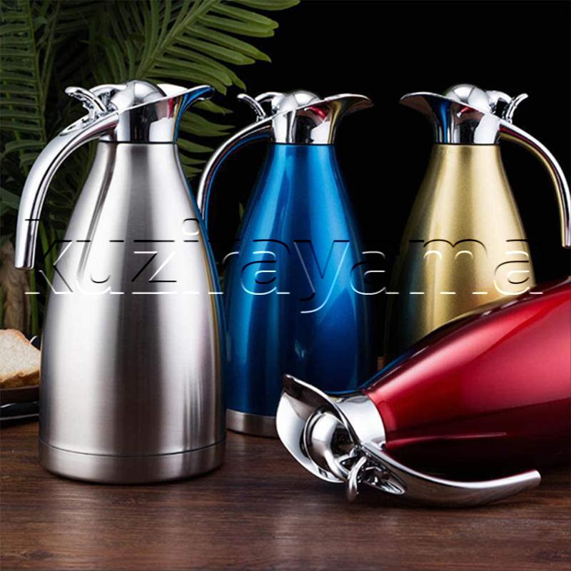 1500ML ステンレスポット 保温ポット 冷水ポット 卓上ポット 1.5 1500ML ステンレスポット 保温ポット 冷水ポット 卓上ポット 1.5