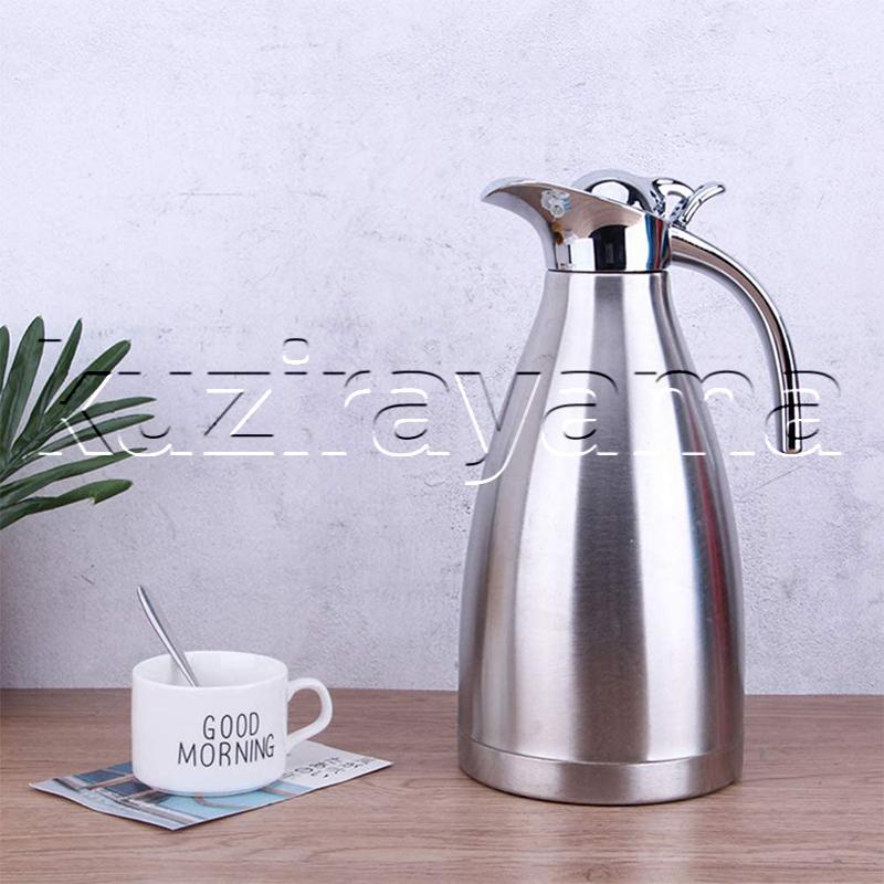 1500ML ステンレスポット 保温ポット 冷水ポット 卓上ポット 1.5 1500ML ステンレスポット 保温ポット 冷水ポット 卓上ポット 1.5