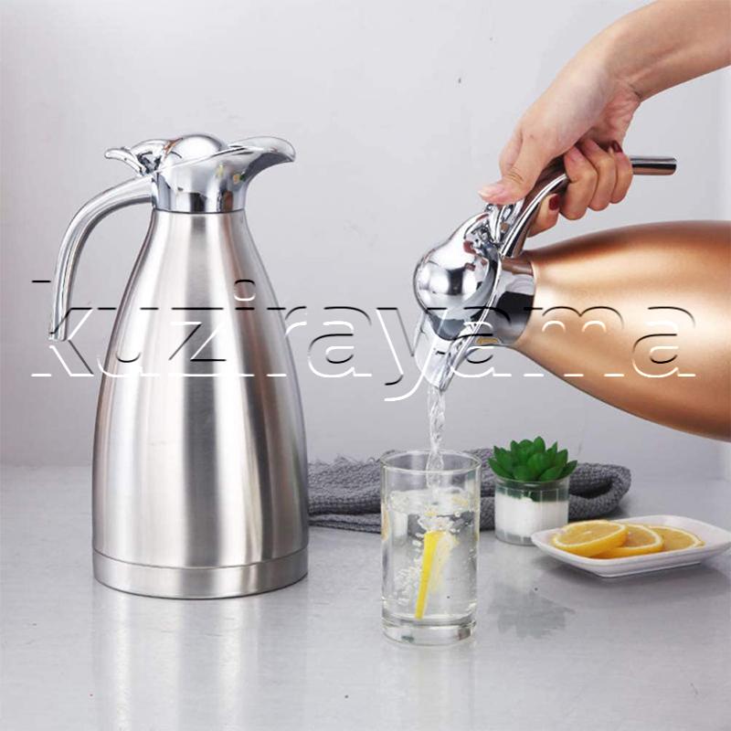 1500ML ステンレスポット 保温ポット 冷水ポット 卓上ポット 1.5 1500ML ステンレスポット 保温ポット 冷水ポット 卓上ポット 1.5