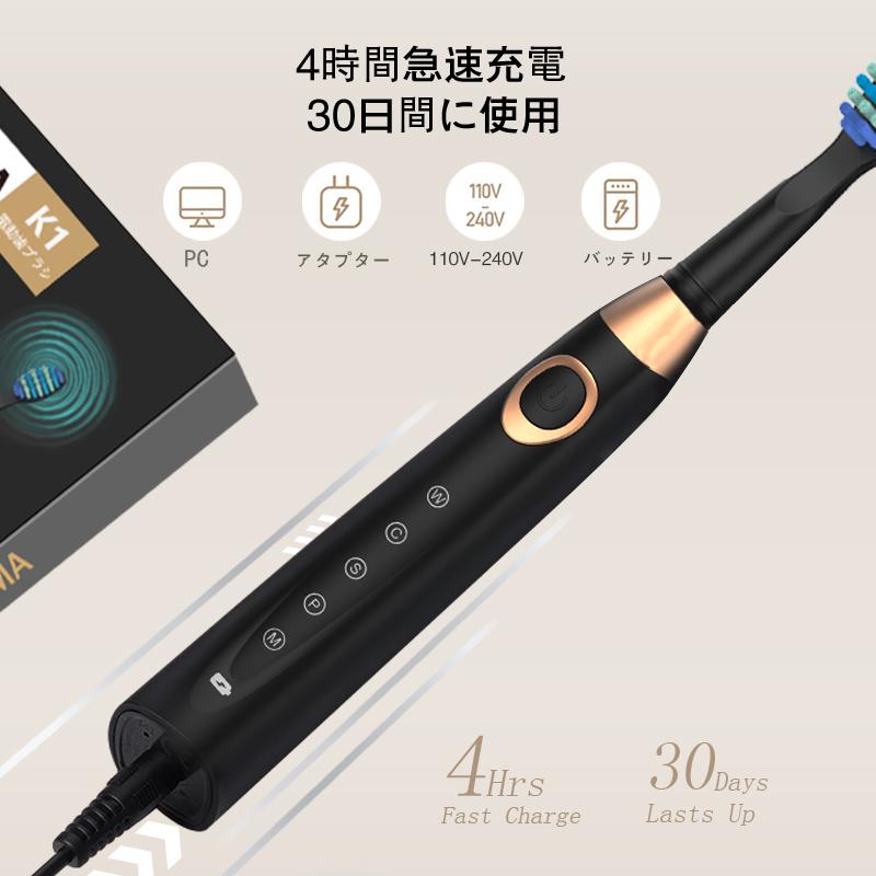 替えブラシ8本】電動歯ブラシ 人気 音波歯ブラシ KINGYAMA K1 ケース付 歯間ブラシ付 歯ブラシ 改良版 本体 防水 五つモード USB充電 プレゼント 両親 :xx-ddys-01:鯨山 - 通販 - Yahoo!ショッピング 替えブラシ8本】電動歯ブラシ 人気 音波歯ブラシ KINGYAMA K1 ケース付 歯間ブラシ付 歯ブラシ 改良版 本体 防水 五つモード USB充電 プレゼント 両親 :xx-ddys-01:鯨山 - 通販 - Yahoo!ショッピング