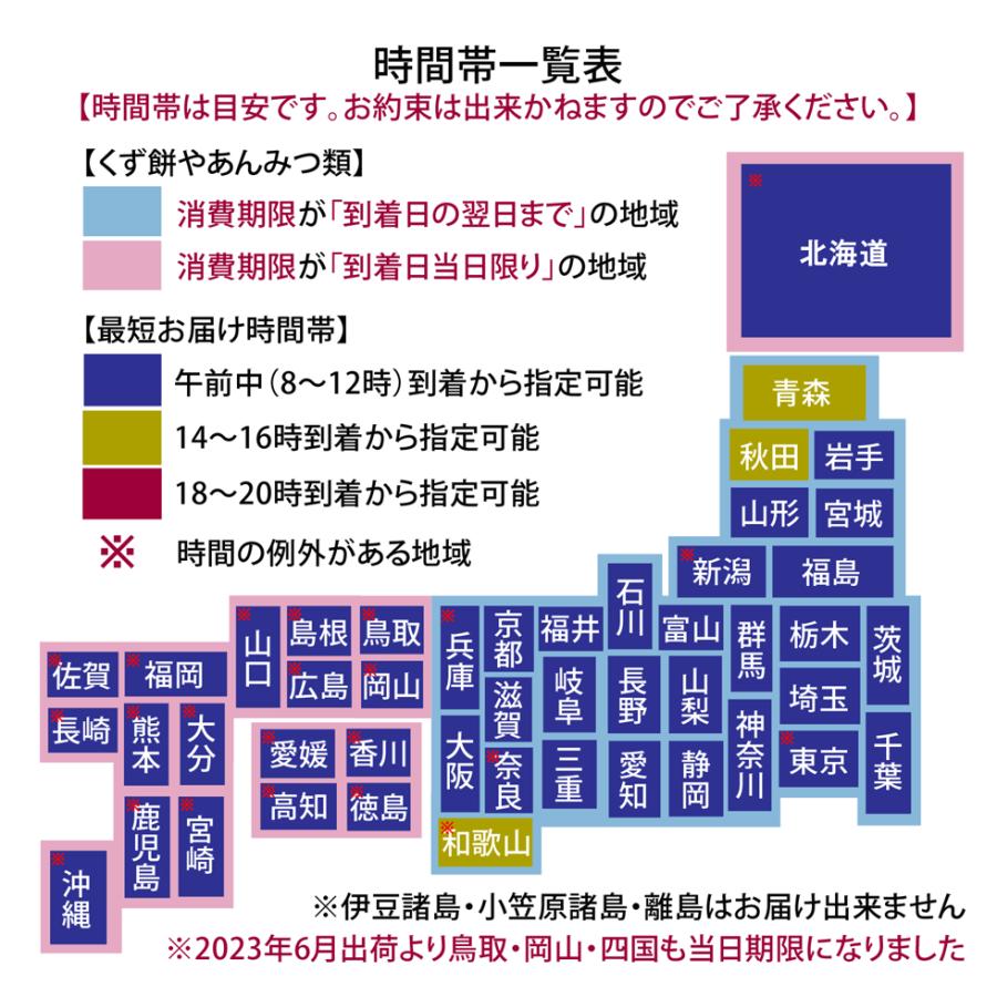 【あんみつ 6個】 父の日 プレゼント ギフト 70代 80代 食べ物 60代 2024 スイーツ 和菓子 セット お菓子 高級 詰め合わせ 絶品 人気 贈り物 【冷蔵品】｜kuzumochi｜08