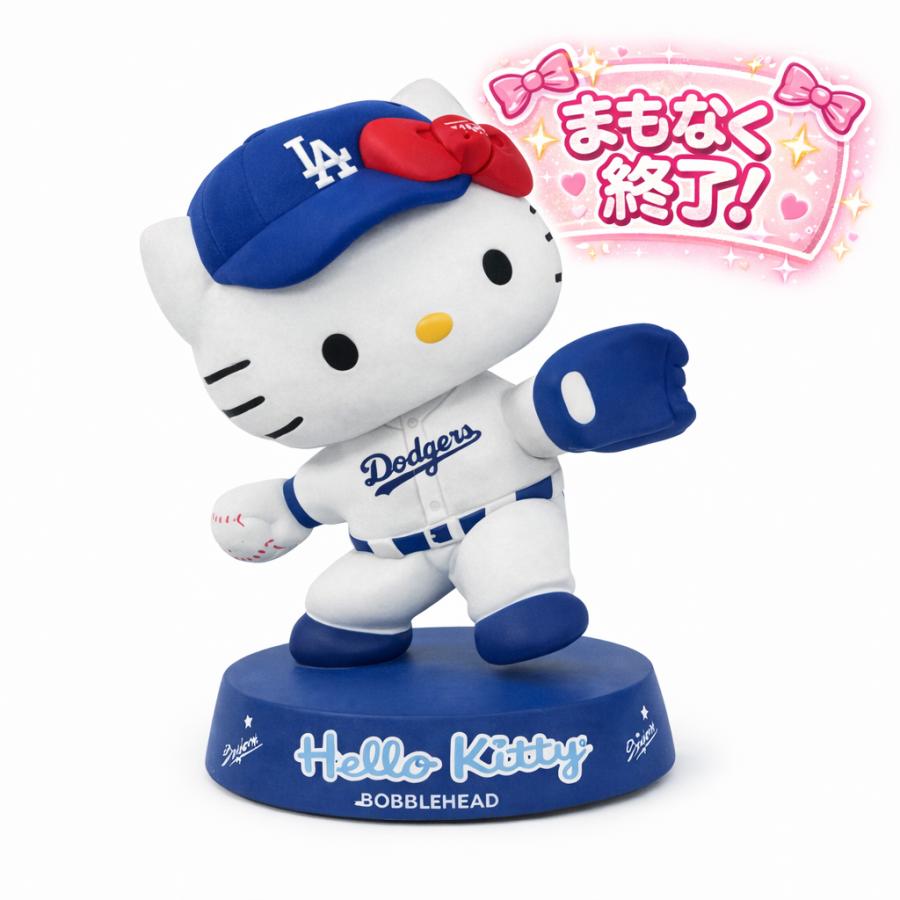 ※値下げ！ハローキティ★ドジャース ボブルヘッド 数量限定 ハローキティ ドジャース ボブルヘッド サンリオ FOCO MLB