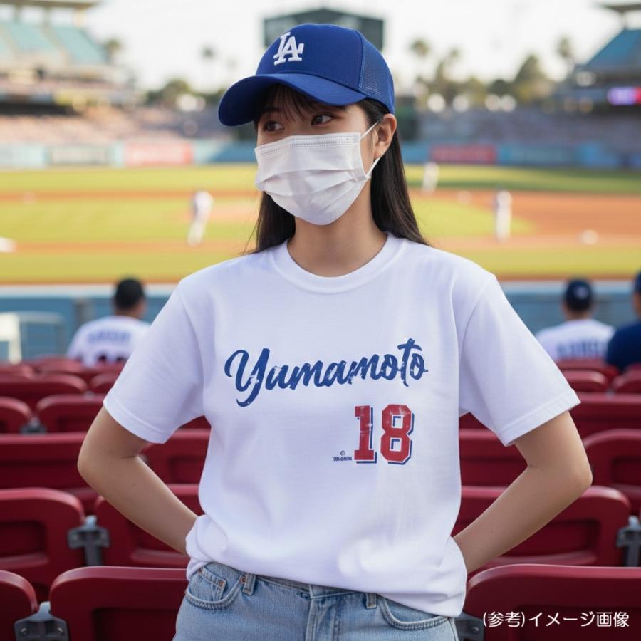 在庫限り※ 山本由伸 Tシャツ 500LEVEL MLB ドジャース 応援グッズ