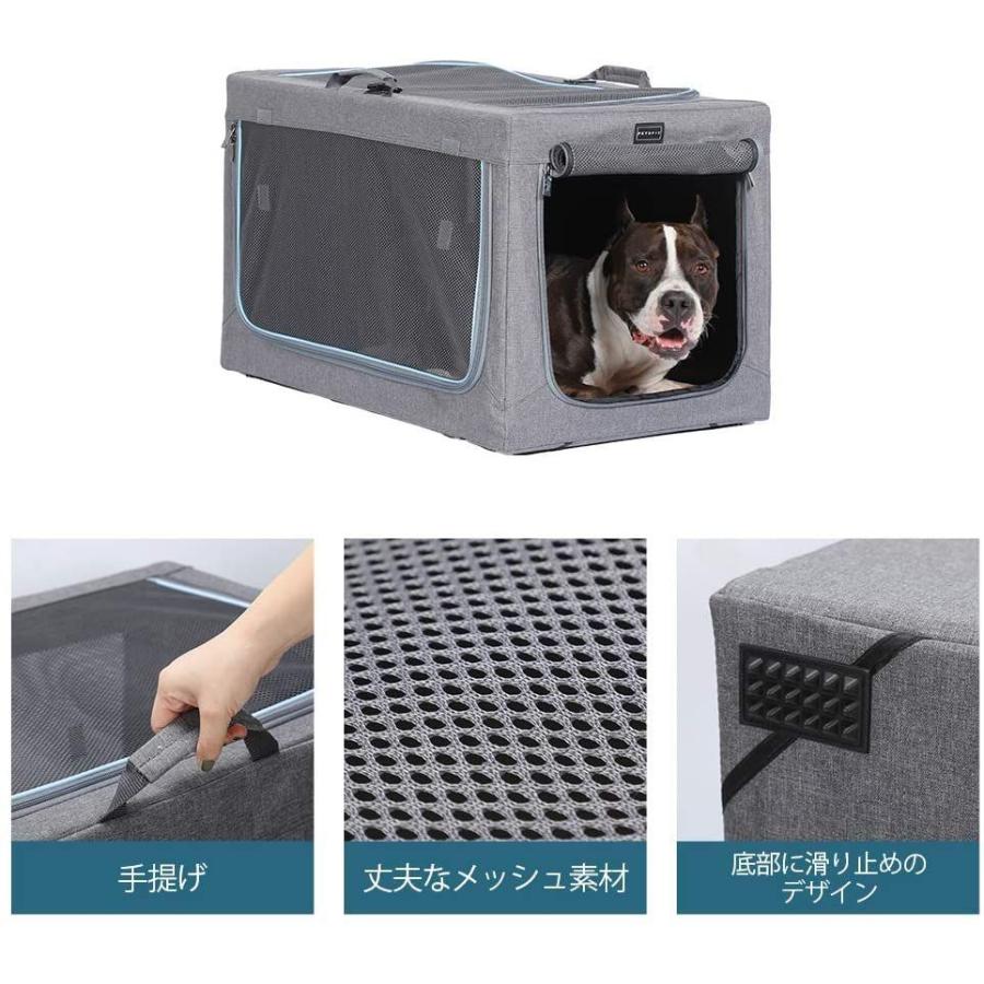 好評 Petsfit 折りたたみソフトケージ ペットケージ 犬用クレート 屋内屋外 犬猫兼用 ソフトタイプ 避難用 保証書付 Www Gran Gusto It