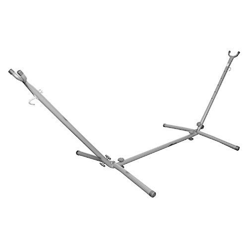 爆売り Mrg Big サイズ ハンモック 自立式 スタンド フレーム 単品 収納ケース付き グレー 在庫一掃 Atempletonphoto Com