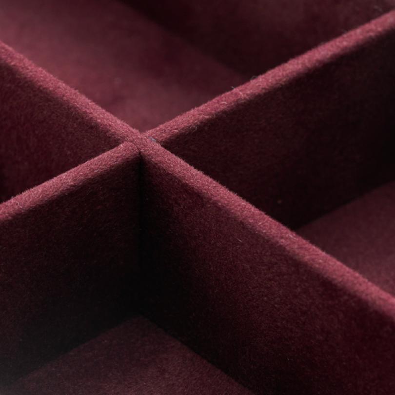 【日本製】コレクションケース ステンレス コレクションボックス 腕時計収納 ジュエリー収納 アクセサリーケース 天板付き ディスプレイ 高級 仕切取外し可能 |  | 01