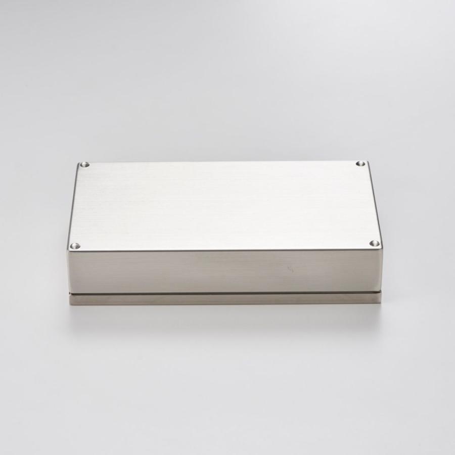 【日本製】コレクションケース ステンレス コレクションボックス 腕時計収納 ジュエリー収納 アクセサリーケース 天板付き ディスプレイ 高級 仕切取外し可能 |  | 11