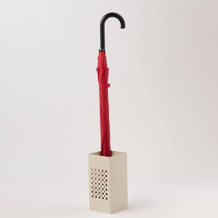 【日本製】WAKUI(ワクイ) 傘立て 4本収納 玄関 インテリア 一軒家 マンション 一人暮らし ステンレス UMBRELLA STANDスクエア W120×D120×H250mm |  | 08