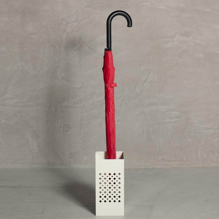 【日本製】WAKUI(ワクイ) 傘立て 4本収納 玄関 インテリア 一軒家 マンション 一人暮らし ステンレス UMBRELLA STANDスクエア W120×D120×H250mm |  | 10