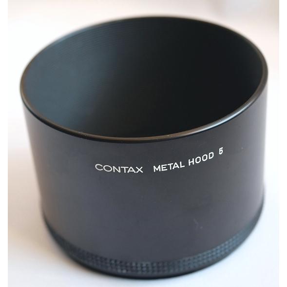 コンタックス　メタルフード　1　（中古品）　A CONTAX（コンタックス） 純正 Metal Hood 5(超美品中古) : 観龍堂