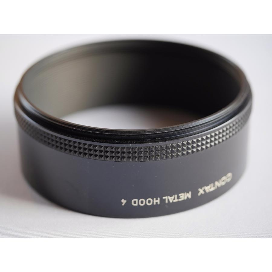 Contax コンタックス 純正 Metal Hood No.4+ Ring 72/86 の セット(新 