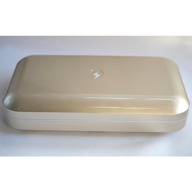 スマホ用 UV除菌(同時充電可能)器 PhoneSoap No.5008/ゴールド(新同美品) kwphsoap01観龍堂 通販