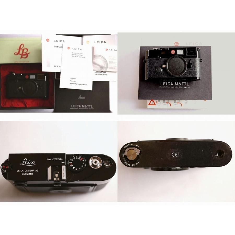 Leica M6 TTL/ミレニアム(ブラックペイント)(未使用新同美品） : lec06 