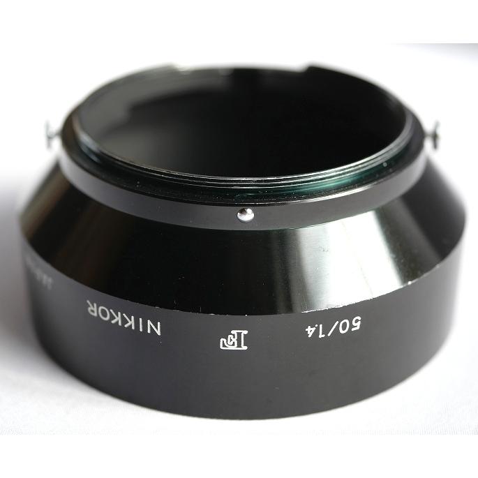 ニコン（Nikon） 純正 メタルフード 刻印 NIKKOR F 50 /1.4(極美品中古