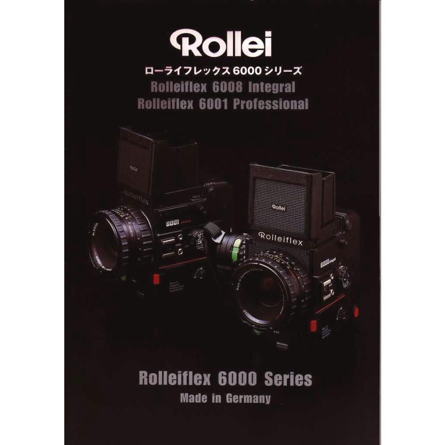 ローライ RolleiFlex 6000 シリーズ カタログ(未使用美品)｜kwanryudodtcom