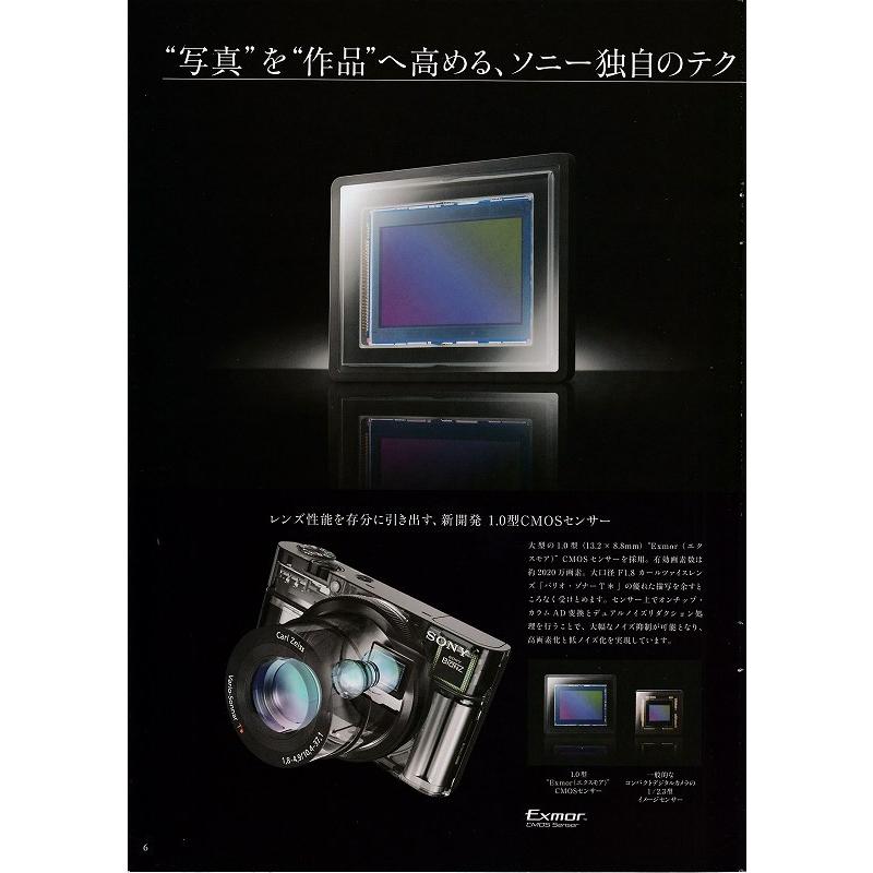 サイバーショット RXシリーズ ソニー SONY DSC-RX100 の タログ