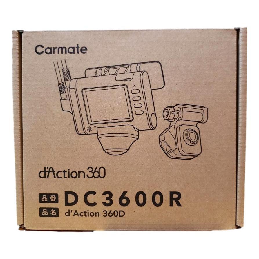 ドライブレコーダー 前後 360度 360° カメラ ダクション360D 32GB
