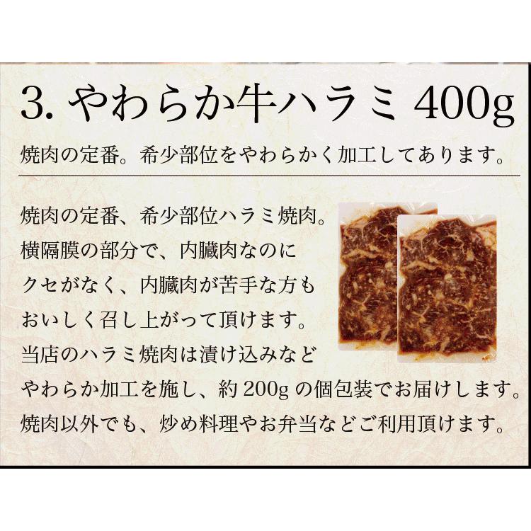 ギフト 肉 焼肉 福袋 1kg | 肉 3種盛 焼肉セット 国産牛 訳あり ハラミ 豚 カルビ バーべキュー |  | 11