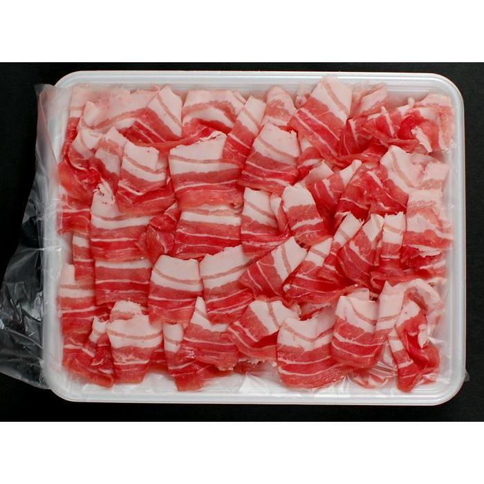 ギフト 肉 青森 けんこう 豚 バラ しゃぶしゃぶ切り落とし 約400g | ギフト 可能 国産 冷凍|kwgchi|02