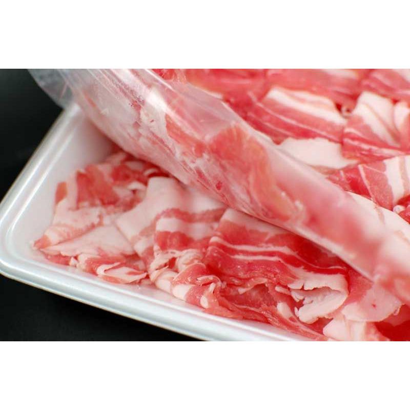 ギフト 肉 青森 けんこう 豚 バラ しゃぶしゃぶ切り落とし 約400g | ギフト 可能 国産 冷凍|kwgchi|03