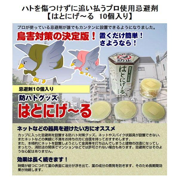 鳩よけ ハト 撃退 忌避剤 はとにげーる 鳩よけ対策
