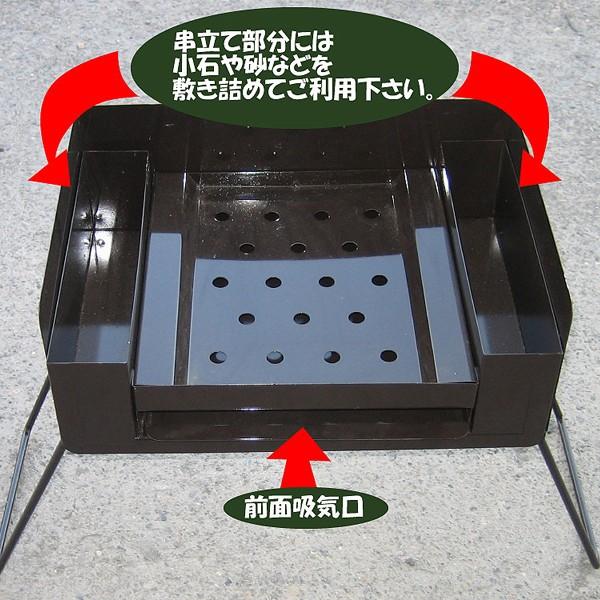 串焼き バーベキューコンロ BBQの画像