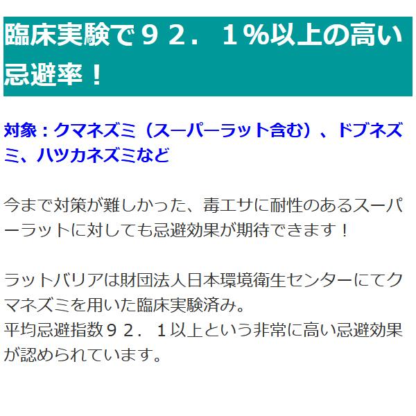 ラットバリア 業務用 薬液ボトル 1L 6本セットの画像