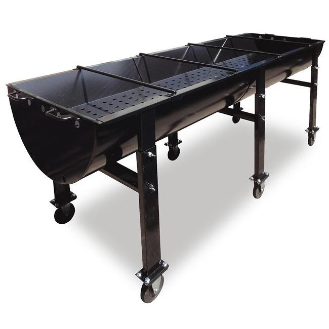 最高級 バーベキューコンロ キャスター6本付き 1800型（受注生産