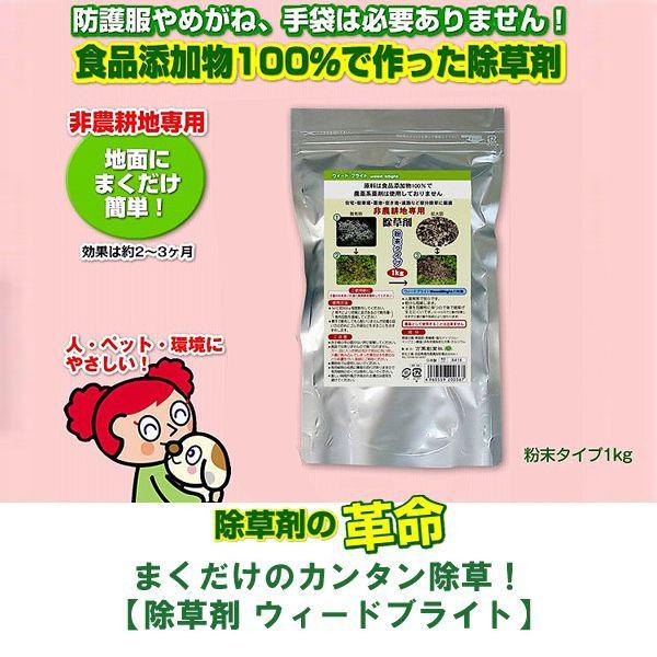 雑草対策 除草剤 ウィードブライト 粉末タイプ 2袋セット｜kwn｜02