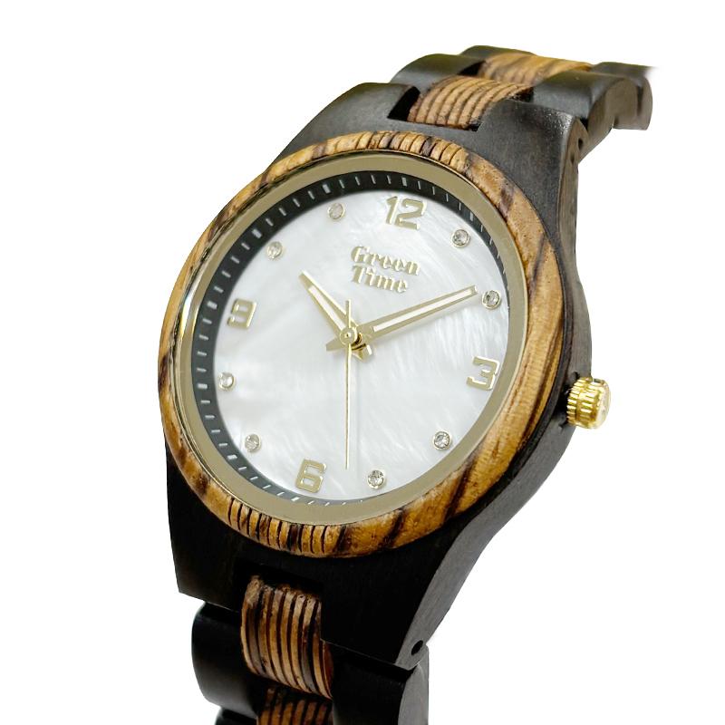 木製 腕時計 レディース GreenTime ベーシック ZW099N プレゼント 女性
