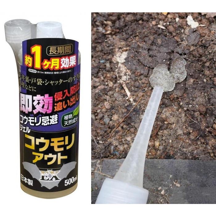 コウモリ 忌避 ジェルタイプ 500ml 40本セット_1