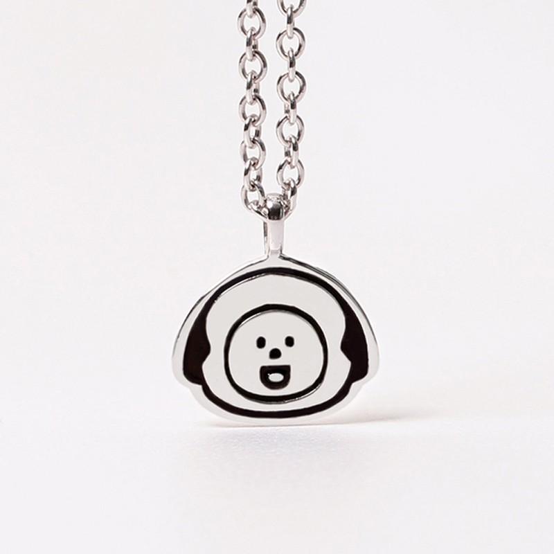 ジミン Jimin チミー Chimmy Bt21 公式グッズ Bts 防弾少年団 バンタン シルバー ネックレス 韓流 グッズ Kpop 韓流 Kiki 通販 Yahoo ショッピング