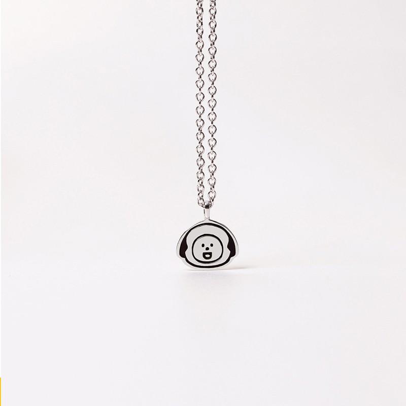 ジミン Jimin チミー Chimmy Bt21 公式グッズ Bts 防弾少年団 バンタン シルバー ネックレス 韓流 グッズ Kpop 韓流 Kiki 通販 Yahoo ショッピング