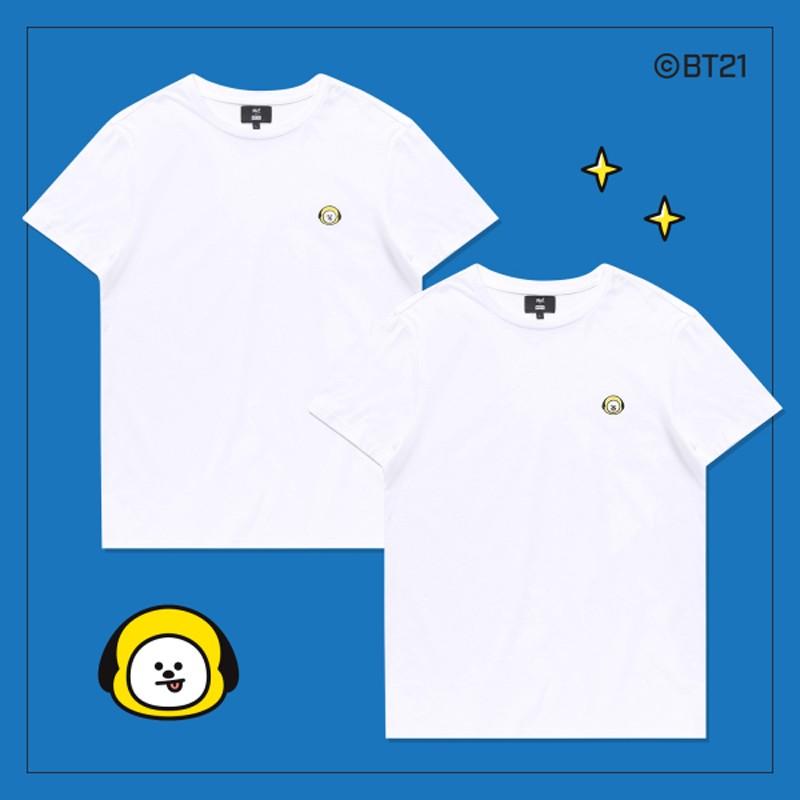 ジミン Jimin チミー Chimmy Bt21 公式グッズ Bts 防弾少年団 バンタン Tシャツ 2枚セット 服 韓流 グッズ Kpop 韓流 Kiki 通販 Yahoo ショッピング