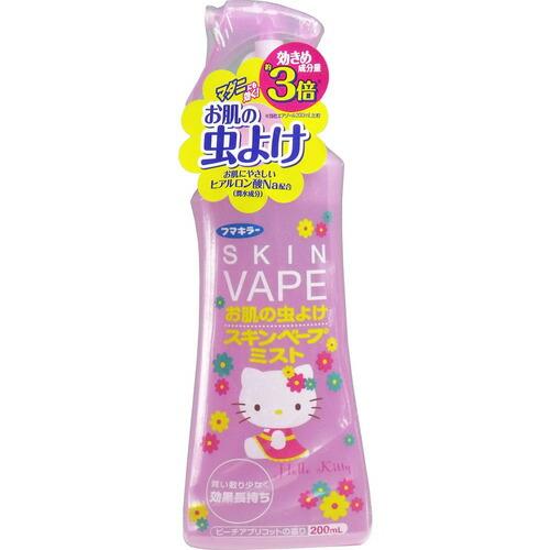 スキンベープ フマキラー 虫よけスプレー ミストタイプ キティ ピーチ