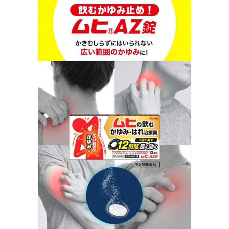 2個セット 【第2類医薬品】【池田模範堂】 ムヒAZ錠　24錠｜kwry001-store｜04