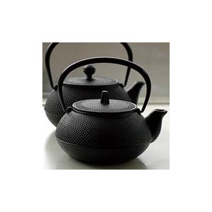 南部鉄器 急須兼用鉄瓶 5型 新アラレ(直火可） : キッチンワールドTDI