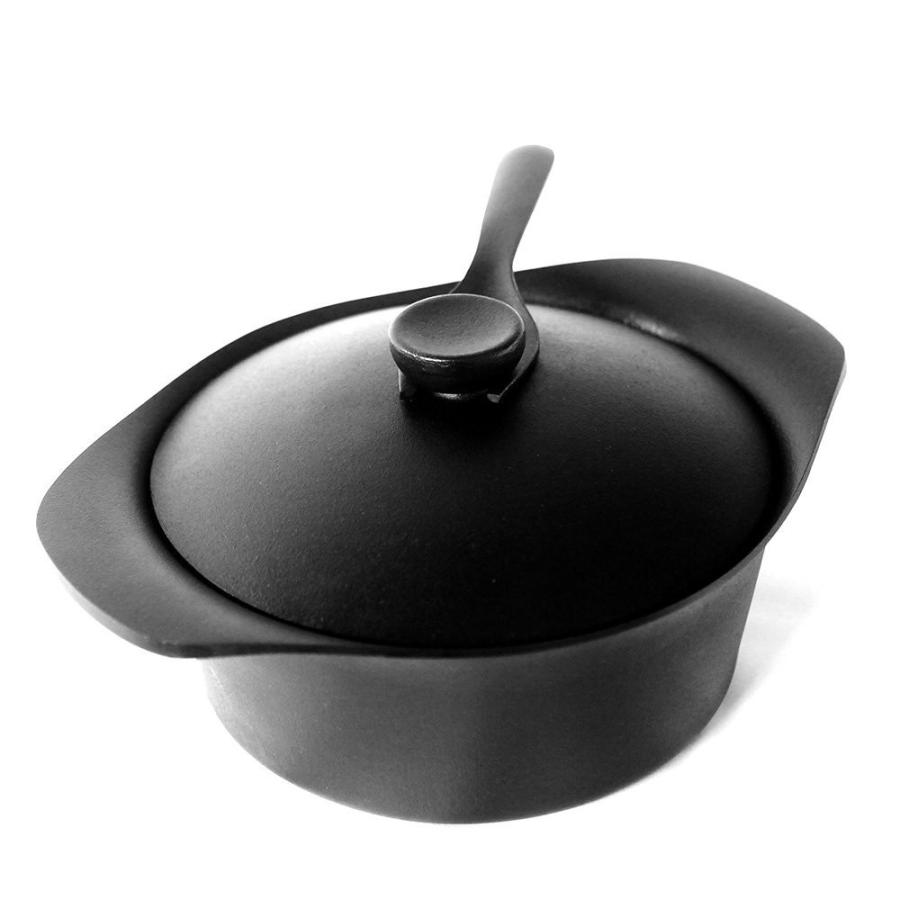 取り寄せ品 柳宗理 TEKKI (南部鉄器）深型 22cm (フタハンドル付き