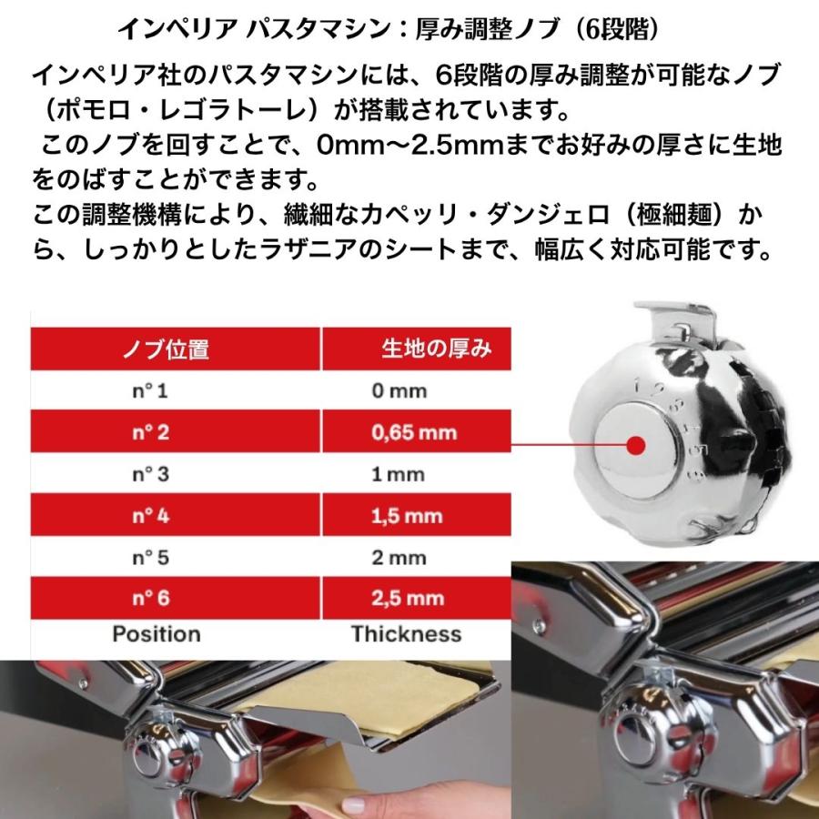 imperia（インペリア） パスタマシン sp-150 専用カッター 4mm