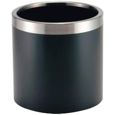 EBM ステンレス製丸型プランター 「フラワーボックス(園芸鉢