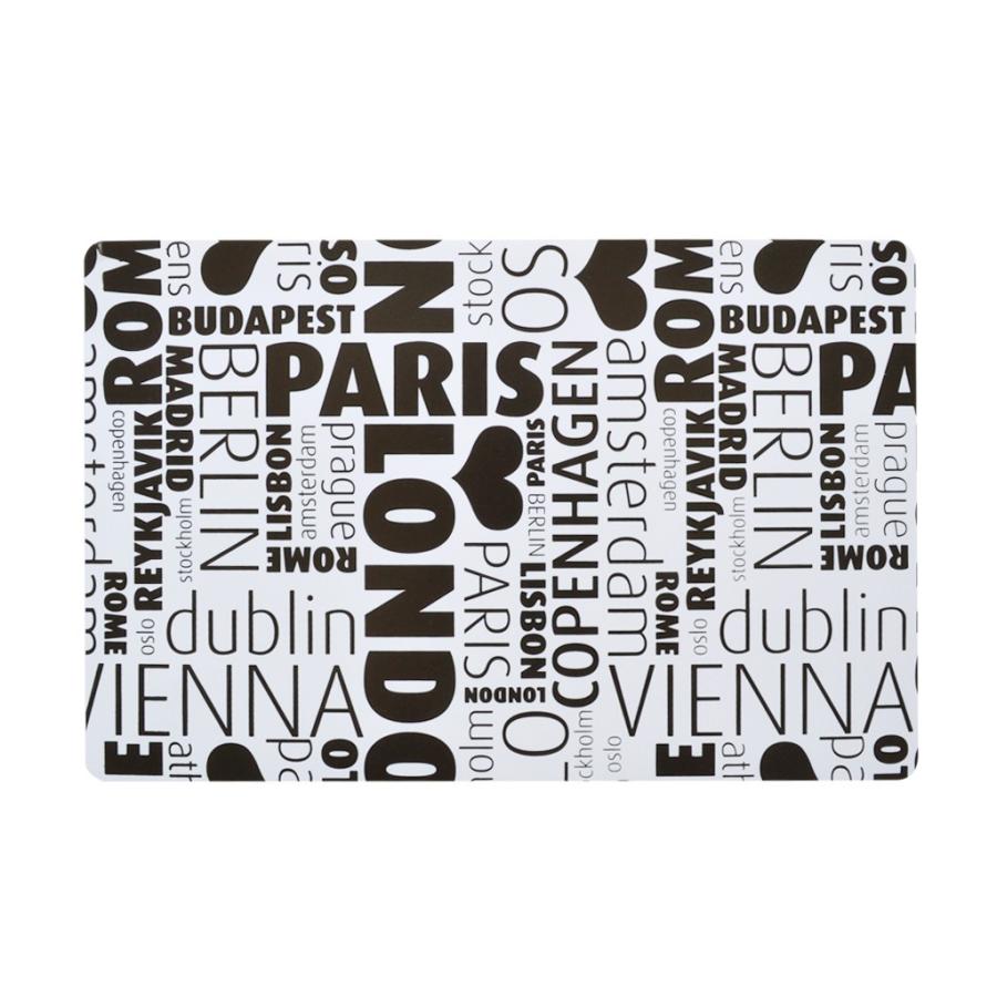 Ppランチョンマット P013地名 44 28 5 P013 キッチンワールドtdi 通販 Yahoo ショッピング