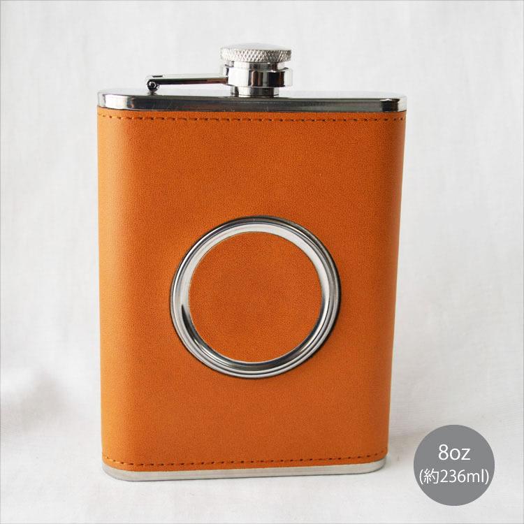 TDI FLASK】フラスコ スキットルZDB-8B ステンレス製 8oz BR お酒 水筒