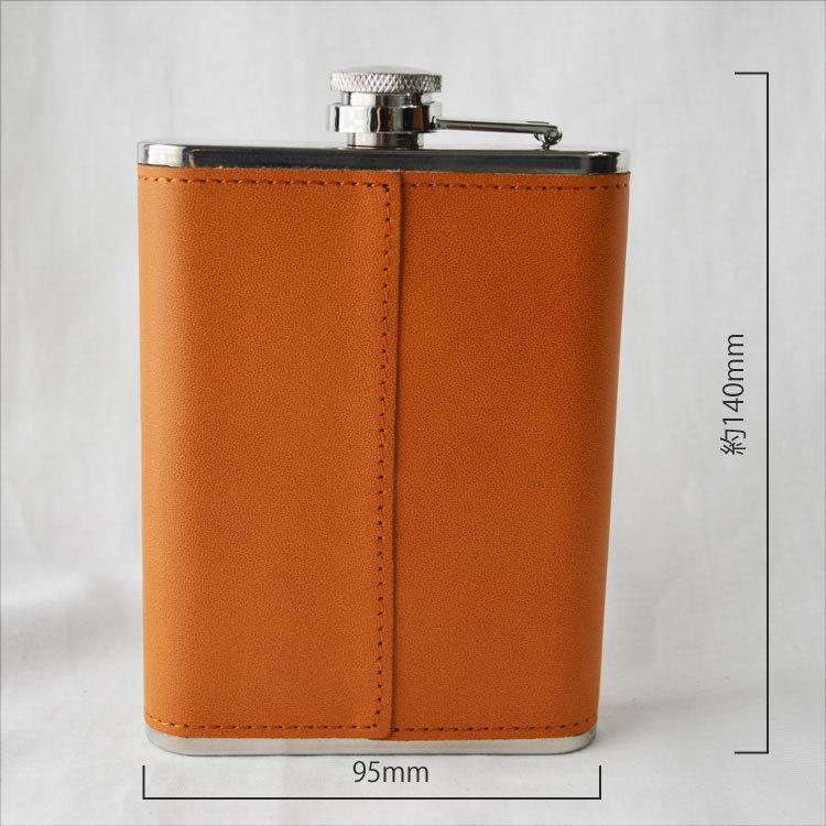 TDI FLASK】フラスコ スキットルZDB-8B ステンレス製 8oz BR お酒 水筒