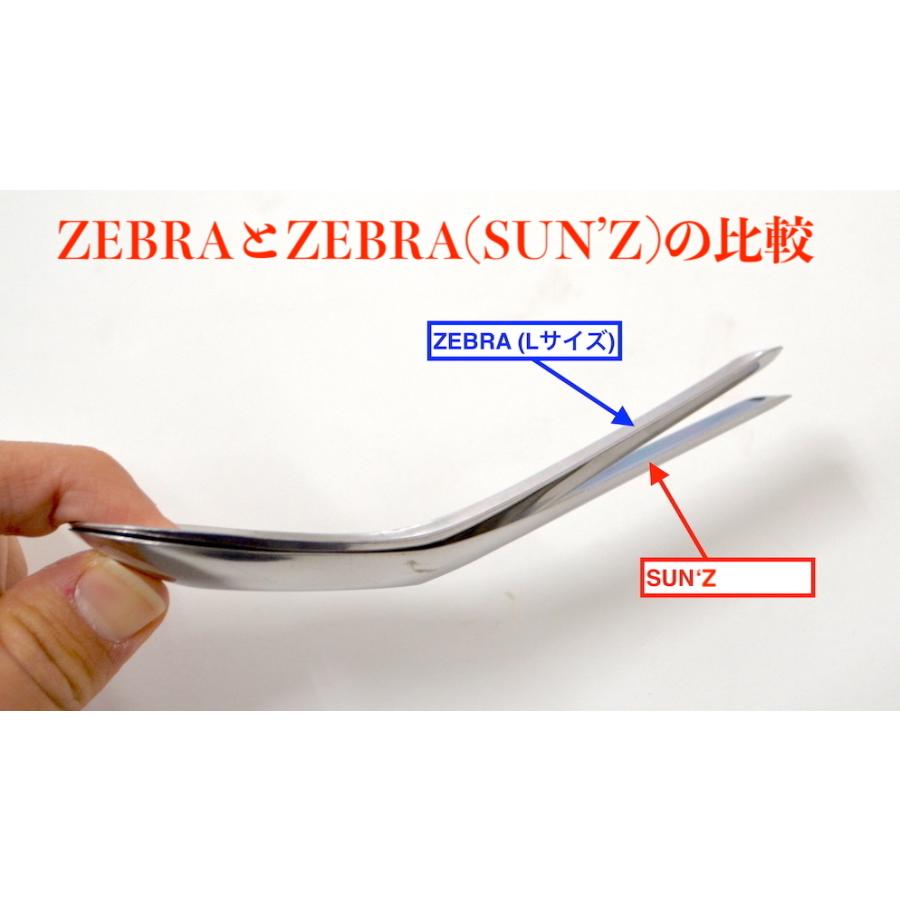 ステンレスレンゲL 1ダース（12本） Chinese Spoon (L) Zebra