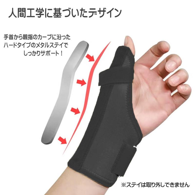 親指サポーター 母指 CM関節 親指付け根サポーター ドケルバン 手首