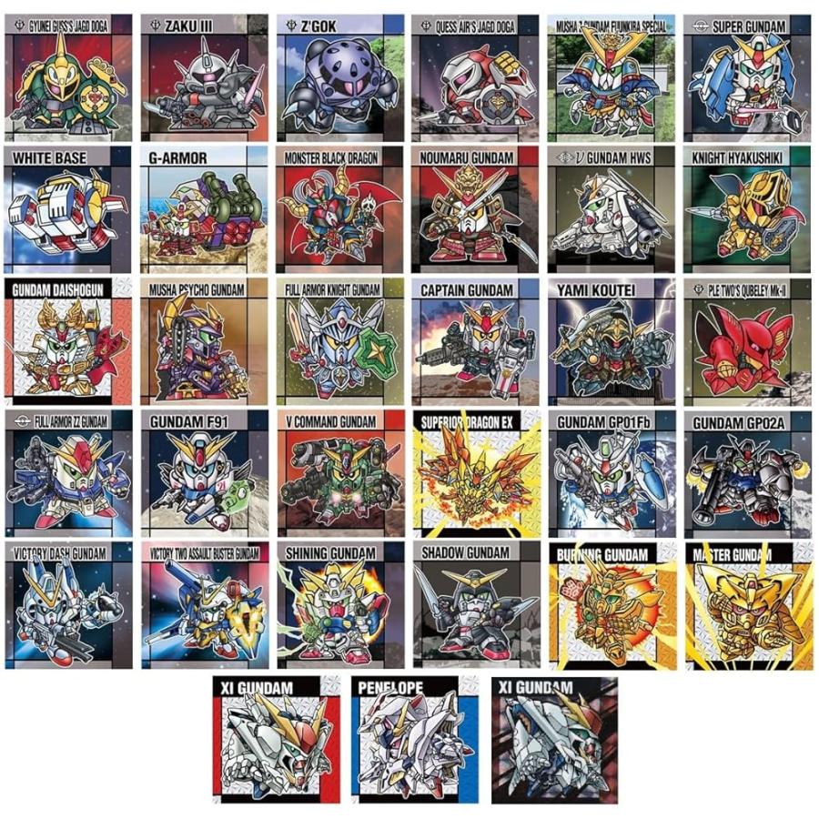元祖SDガンダムスナックⅡ　シール　全３３種フルコンプセット 元祖SDガンダムスナックII シール全33種 フルコンプ 【公式通販】 その他