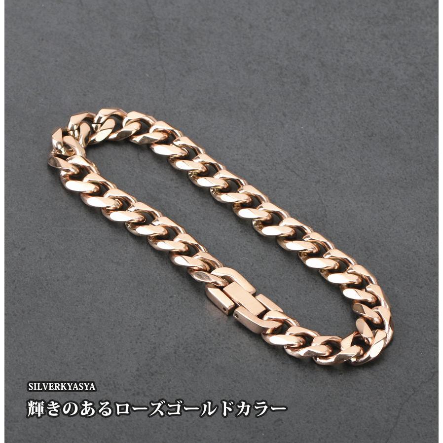 複数買いで最大30％OFFクーポン／幅9mm STELL 喜平チェーン 