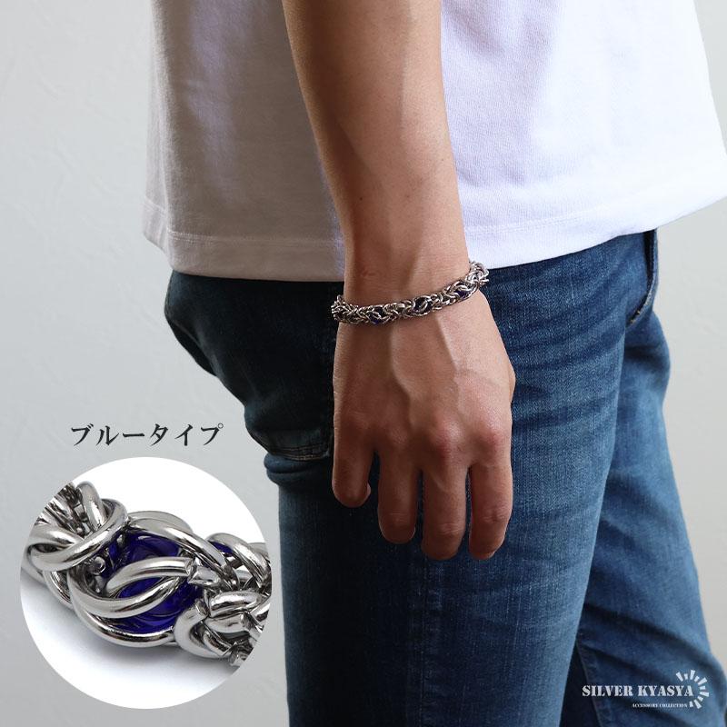 複数買いで最大30％OFFクーポン／ステンレス チェーンブレスレット